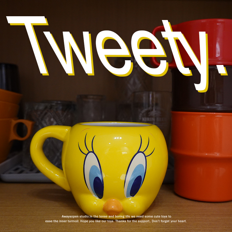 트위티 머그컵 컵