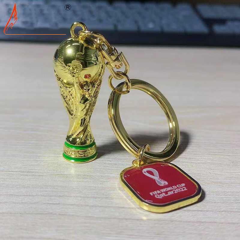 2022 월드컵 기념품 트로피 키링 열쇠고리