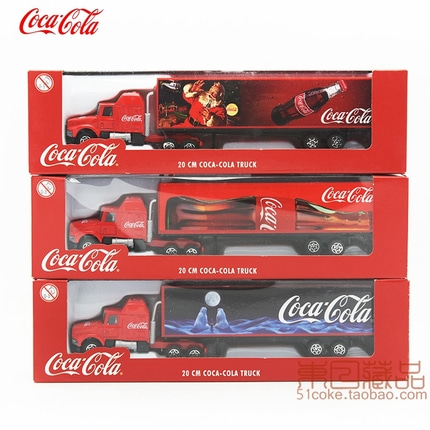 3 옵션 박스 코크스 크리스마스 테마 기념 운송 차량 / 트럭 / 컨테이너 / 트럭 모델