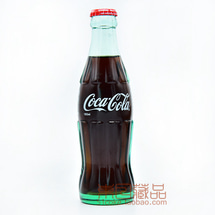 새로운 좋은 제품 대만 코카콜라 192ml 흰색 라벨 텍스트 재활용 병 / 유리 병 전체 물 원래 표지