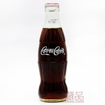 새로운 좋은 방글라데시 Coca-Cola 200ml / 200 ml 특성 유리 병 전체 물