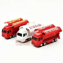 3 개의 옵션 원통형 자동차 상자 코카콜라 운송 차량 / 트럭 / 컨테이너 모델 새로운 외국 무역 정품