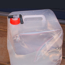 옥외 접는 양동이 두꺼운 휴대용 음주 순수한 양동이 20L 대용량 자동차 식수 생수 가방